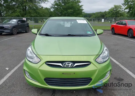 2012 Hyundai Accent Se z USA, uszkodzony, nr VIN KMHCU5AE9CU037470